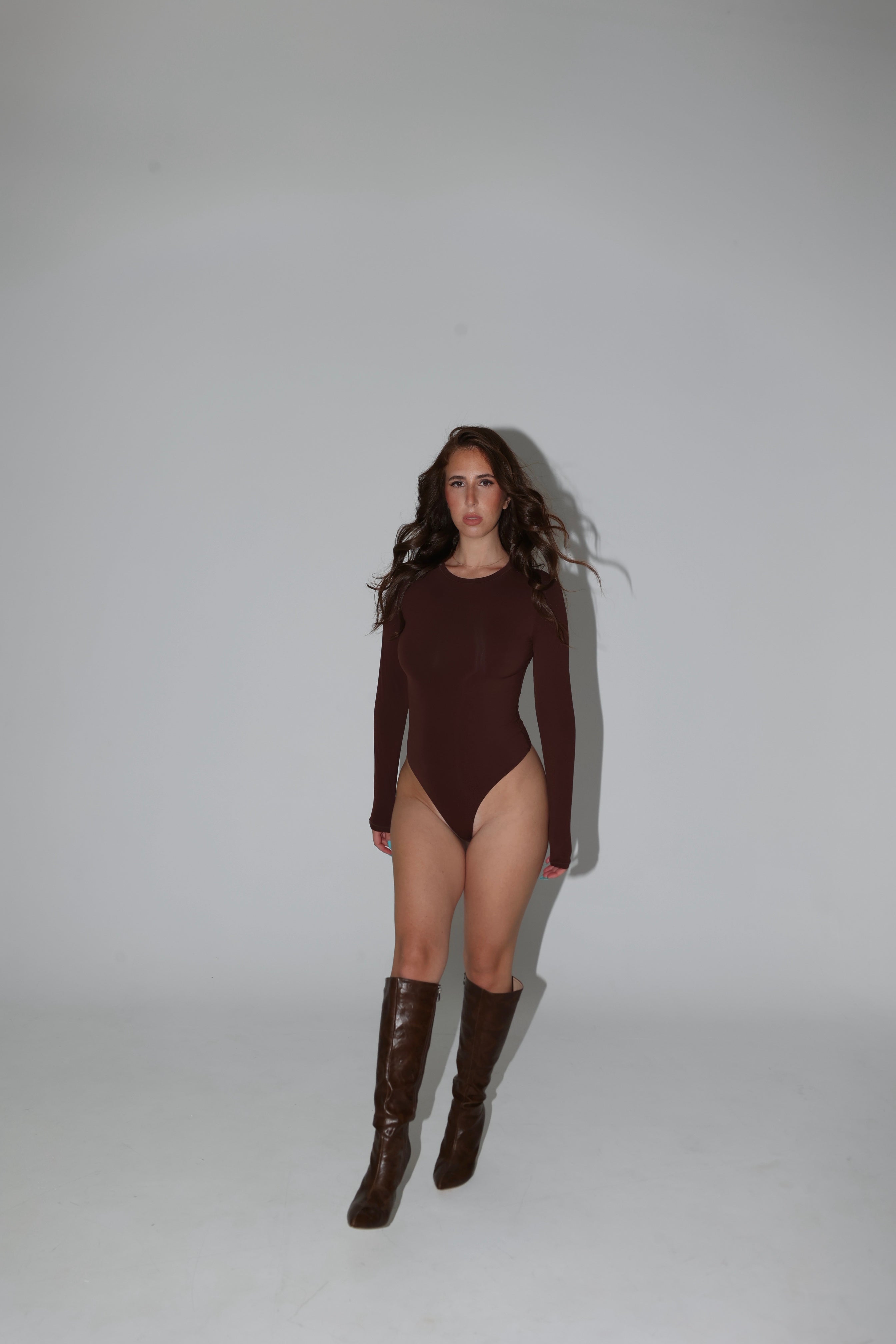 בגד גוף מחטב סקלפט - שרוולים ארוכים